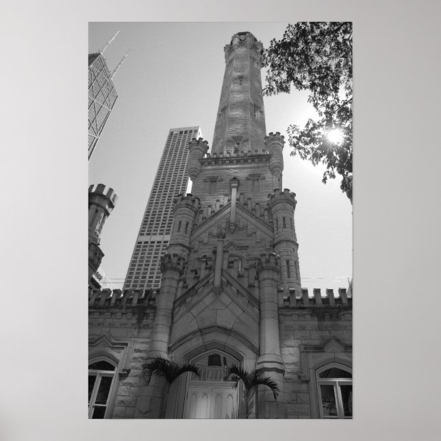 Chicago Water Tower Poster (Vorne)