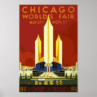 Chicago-Weltausstellung 1933 Poster