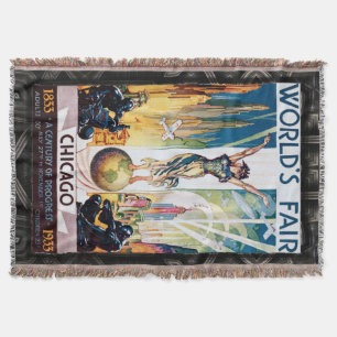 Chicago Weltmesse 1933 Vintage Poster Decke
