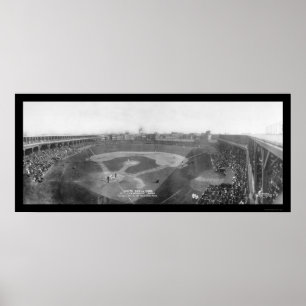Chicago White Sox Cubs Foto 1909 Poster
