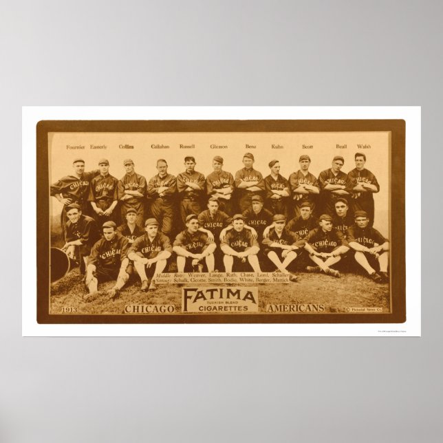Chicago White Sox Team 1913 Poster (Vorne)