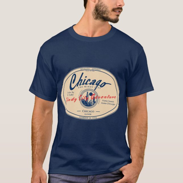Chicago Windy City Adventure T-Shirt (Vorderseite)
