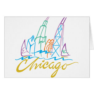 Chicago Windy City Skyline