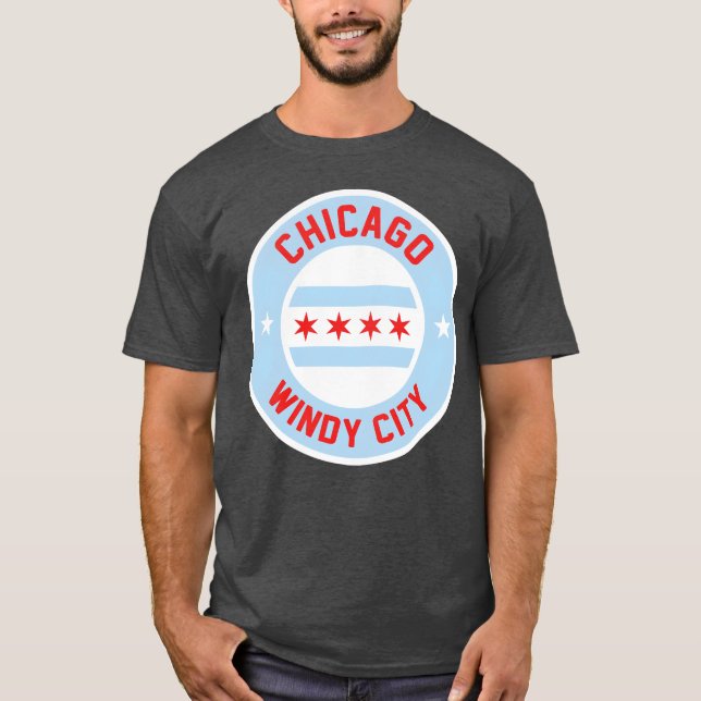 Chicago Windy City T-Shirt (Vorderseite)