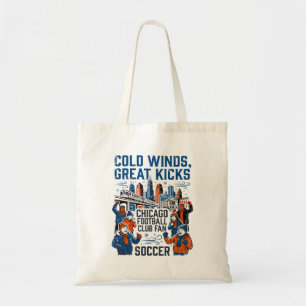 Chicago Winter-Spieltag-Sportszene Tragetasche