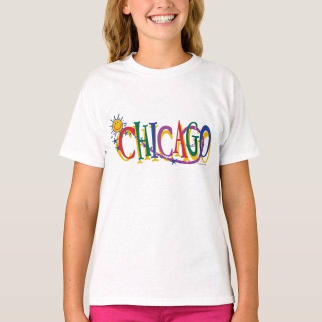 Chicago-With-SUn—KIDS T-Shirt (Vorderseite)