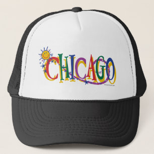 Chicago-With-SUn—KIDS Truckerkappe