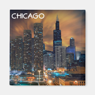Chicago-Wolkenkratzer-Magnet Magnet