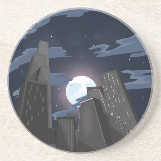 Chicago-Wolkenkratzer Untersetzer (Vorne)