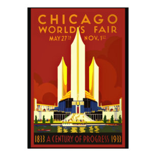 Chicago World's Fair, 1933, Fotodruck
