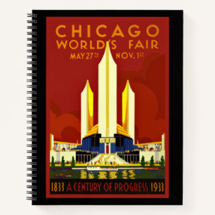 Chicago World's Fair, 1933 Notizbuch