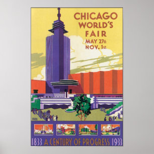 Chicago World's Fair Poster 1933