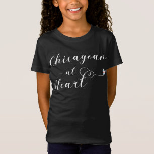 Chicagoan im Herzen, ich Liebe Chicago T-Shirt