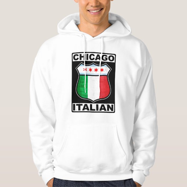 Chicagoer Amerikaner Hoodie (Vorderseite)