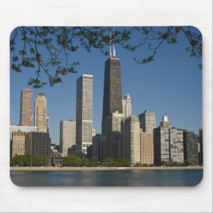 Chicagoer Skyline und Lake Michigan, Lake Shore Mousepad