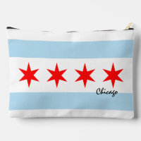 Chicagoer Tasche, Mode USA, Chicagoer Flagge