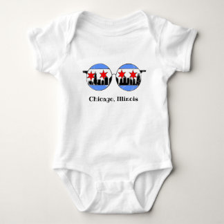 chicaGOggles Baby Jersey Strampler