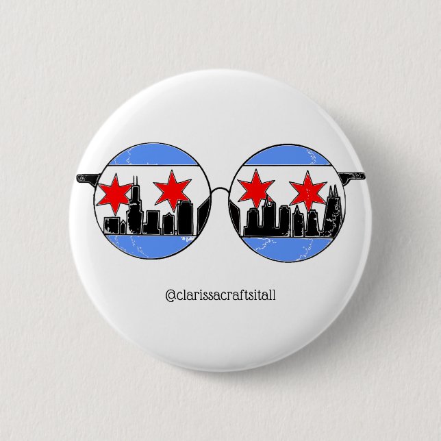 chicaGOggles Button (Vorderseite)