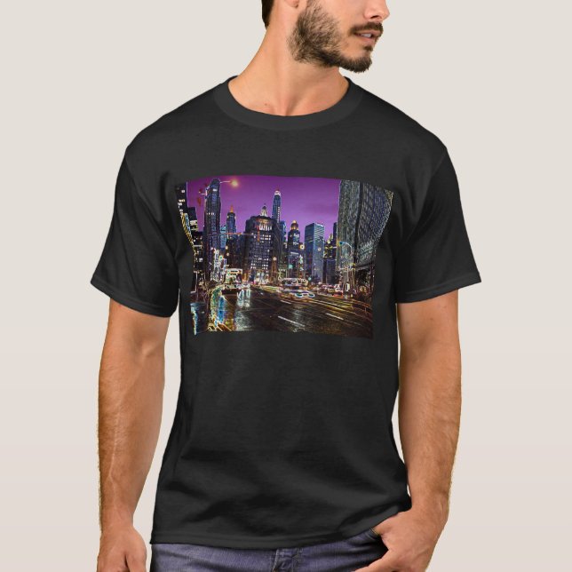 Chicagoskyline-T - Shirt (Vorderseite)