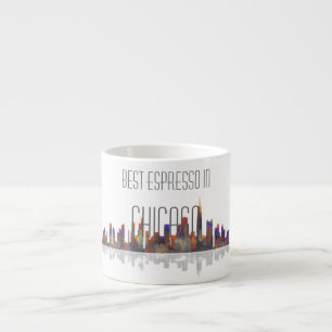 ChicagoSkylineespresso-Tasse Espressotasse