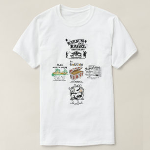 ChicagoTopic Design 5 Restaurants T-Shirt