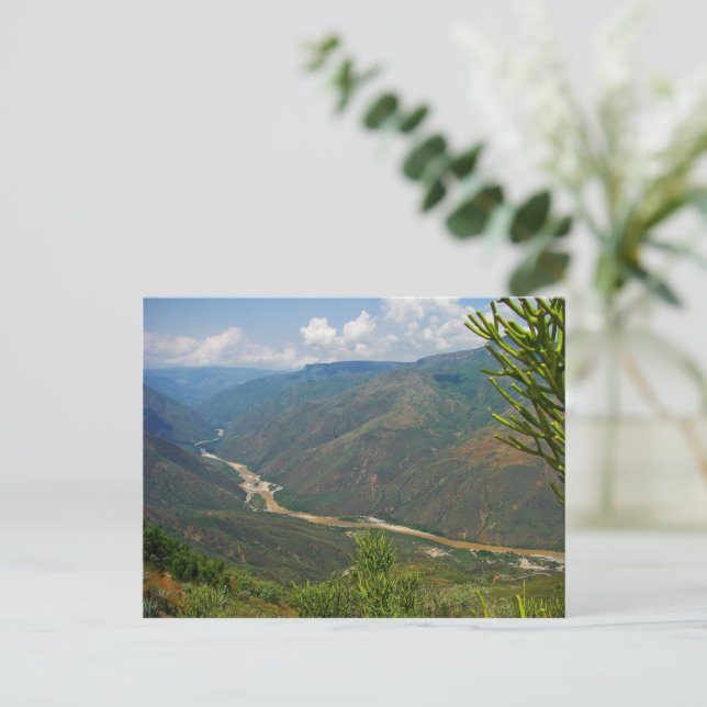 Chicamocha Canyon Postcard Postkarte (Stehend Vorderseite)