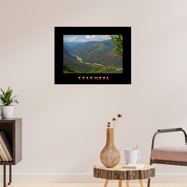 Chicamocha Colombia Poster (Wohnzimmer 3)