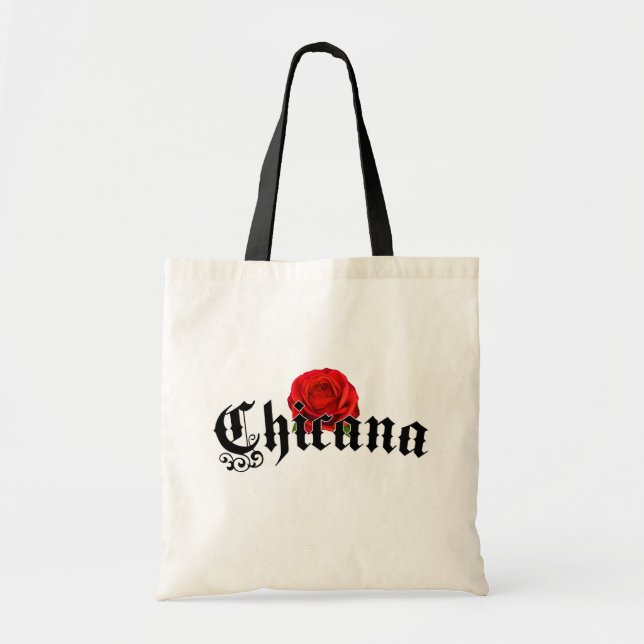 Chicana Chicana Einkaufstüte Tragetasche (Vorne)