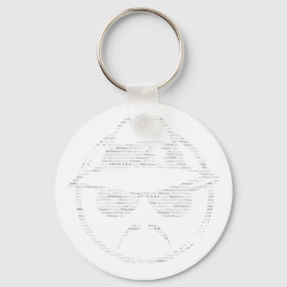 Chicana fährt Low-Text-Low-Text-Fahrer Schlüsselanhänger