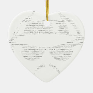 Chicana fährt Low-Text-Tiefläufer Keramikornament