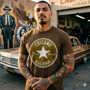 Chicano-All-Star-Brown-Pride-T-Shirt T-Shirt