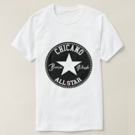 Chicano Alles-Shirt-Shirt "Brown Pride" T-Shirt