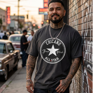 Chicano Alles-Shirt-Shirt "Brown Pride" T-Shirt