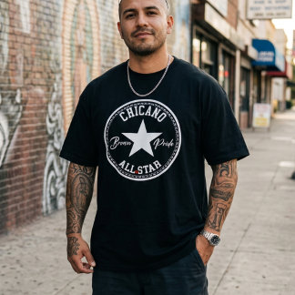Chicano Alles-Shirt-Shirt "Brown Pride" T-Shirt
