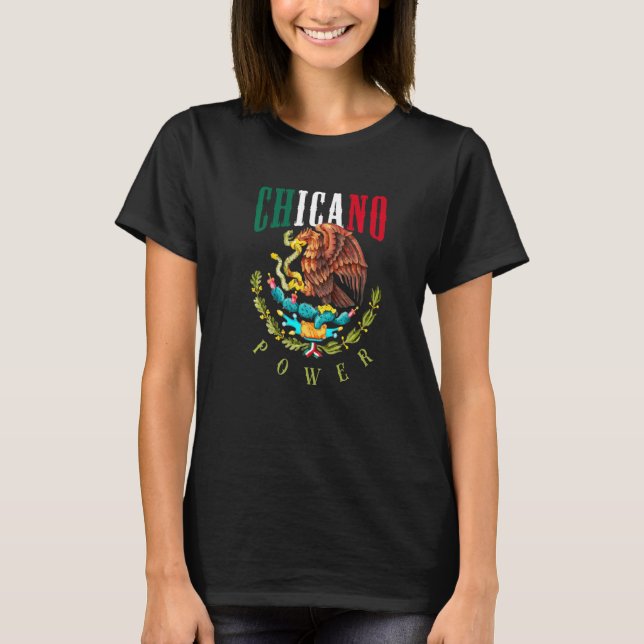 Chicano and chicana for Chicano Power Premium T-Shirt (Vorderseite)