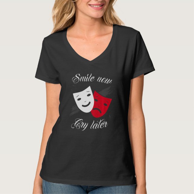 Chicano and chicana for Smile Now Cry Later Premiu T-Shirt (Vorderseite)