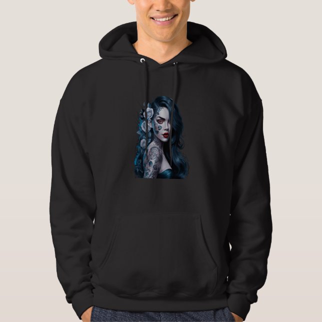 Chicano Chicana La Raza Hoodie (Vorderseite)