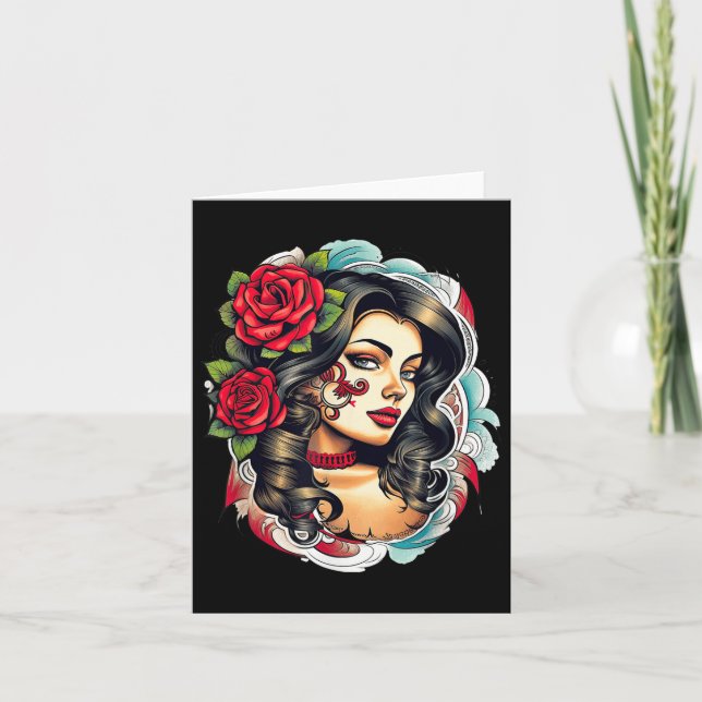 Chicano Chicana La Raza Karte (Vorderseite)