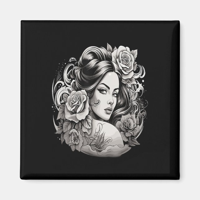 Chicano Chicana La Raza Magnet (Vorne)
