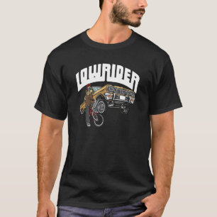 Chicano Cholo Low Rider Car Classic Men Vintag T-Shirt
