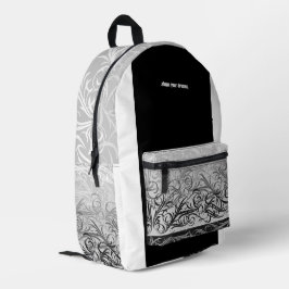 Chicano-Muster auf dem Rucksack