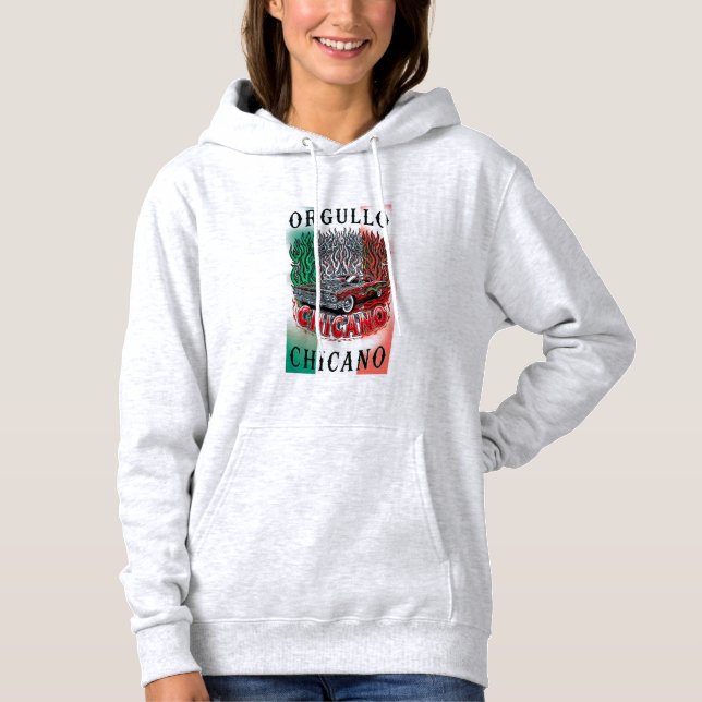 CHICANO-STOLZ Hoodie (Vorderseite)