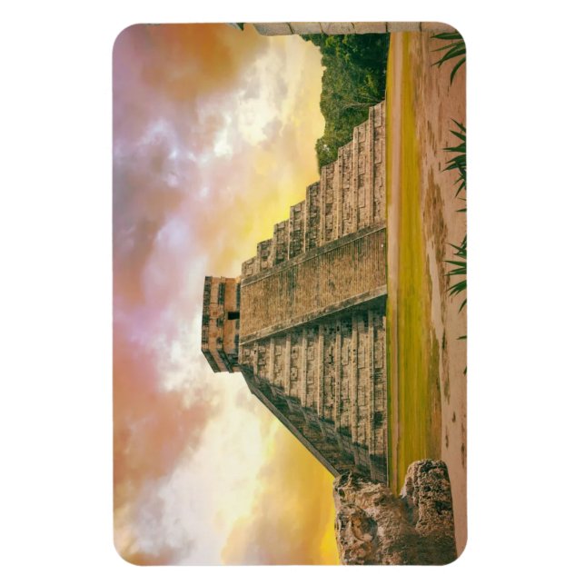 Chichen Itza Fllexible Foto Magnet (Vertikal)