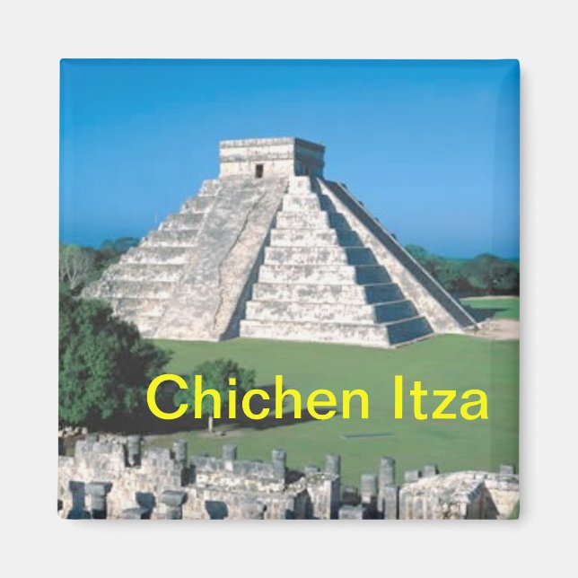 Chichen Itza Kühlschrankmagnet Magnet (Vorne)