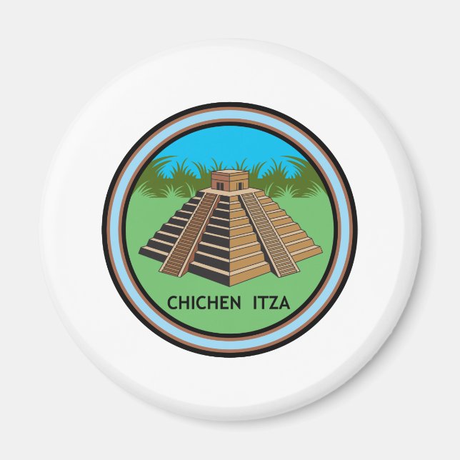Chichen Itza Magnet (Vorne)