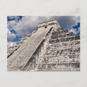 Chichen Itza Mayan Tempel in Mexiko Postkarte