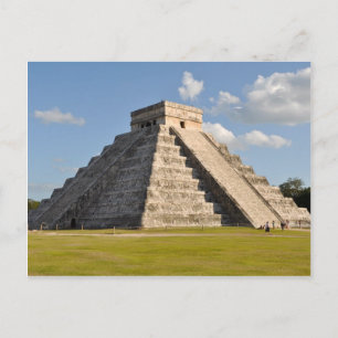 Chichen Itza Mayan Tempel in Mexiko Postkarte