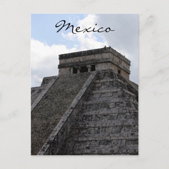 Chichen itza mex postkarte (Vorderseite)