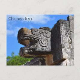 Chichen Itza Mexico Kukulkan Waxaklahun Ubah Kan Postkarte