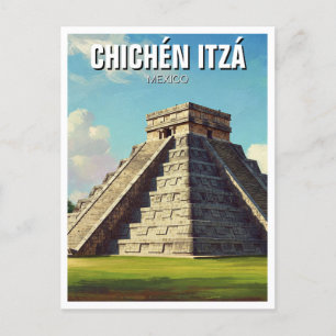 Chichen Itza Mexico Reisen Beach Postkarte